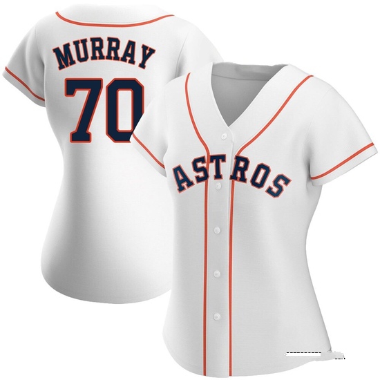 Women's Jayden Murray Houston Astros Replica White Home Jersey
