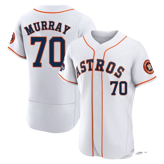 Men's Jayden Murray Houston Astros Authentic White 2022 World Series Champions Home Jersey