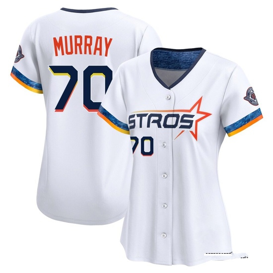 Women's Jayden Murray Houston Astros Limited White 2025 City Connect Jersey