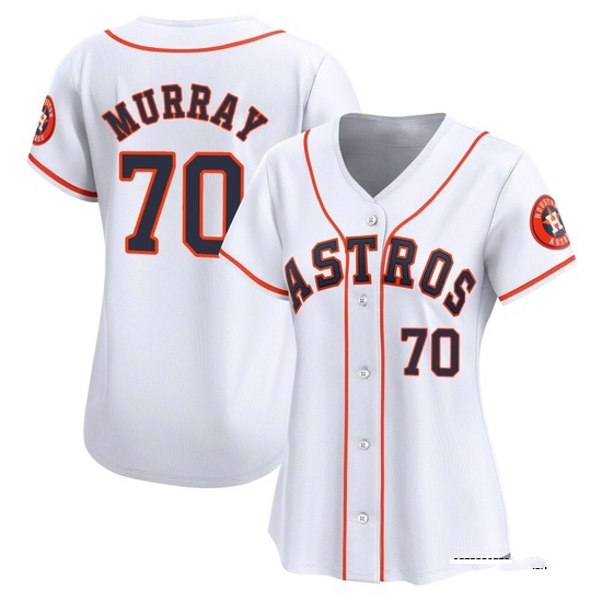 Women's Jayden Murray Houston Astros Limited White Home Jersey
