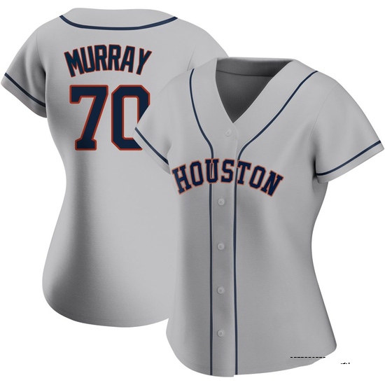 Women's Jayden Murray Houston Astros Replica Gray Road 2020 Jersey