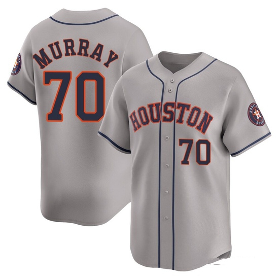 Youth Jayden Murray Houston Astros Limited Gray Away Jersey