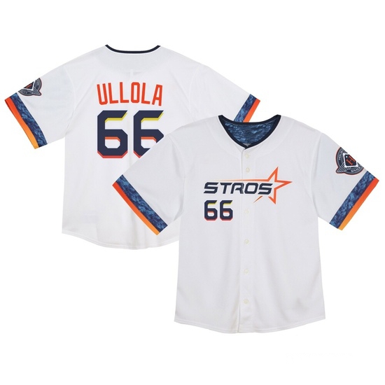Toddler Miguel Ullola Houston Astros Limited White 2025 City Connect Jersey