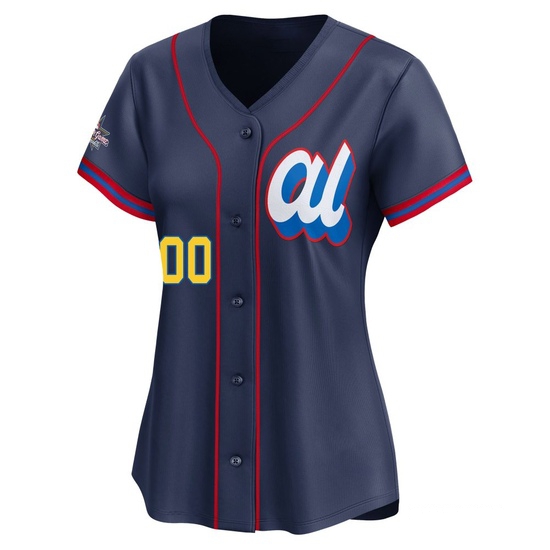 Women's Custom Houston Astros Limited Navy American League 2025 All-Star Edition Jersey - Image 2