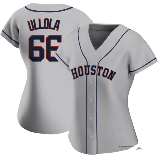 Women's Miguel Ullola Houston Astros Replica Gray Road 2020 Jersey