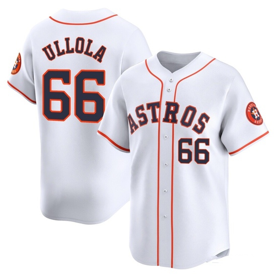 Youth Miguel Ullola Houston Astros Limited White Home Jersey