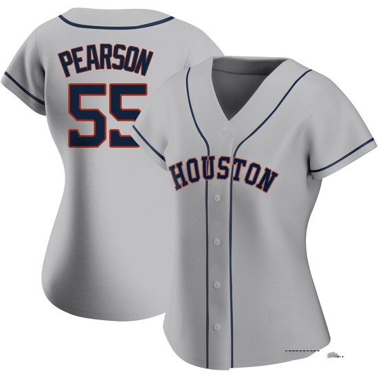 Women's Nate Pearson Houston Astros Replica Gray Road 2020 Jersey