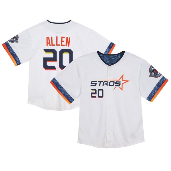 Toddler Nick Allen Houston Astros Limited White 2025 City Connect Jersey