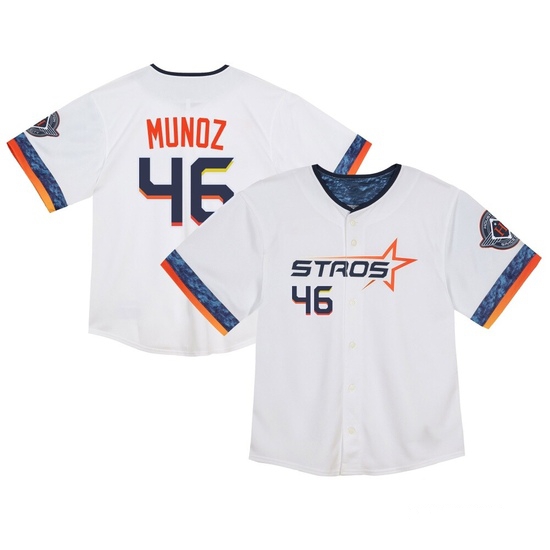Toddler Roddery Munoz Houston Astros Limited White 2025 City Connect Jersey