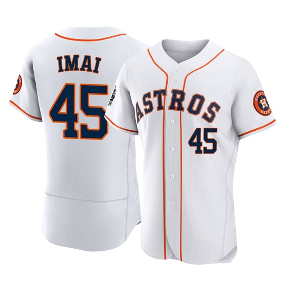 Men's Tatsuya Imai Houston Astros Authentic White 2022 World Series Home Jersey