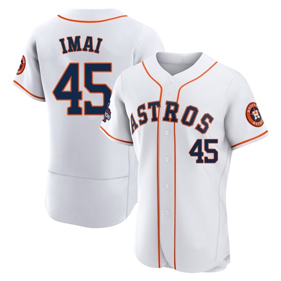 Men's Tatsuya Imai Houston Astros Authentic White 2022 World Series Champions Home Jersey