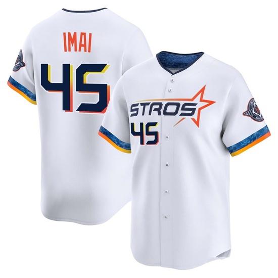 Men's Tatsuya Imai Houston Astros Limited White 2025 City Connect Jersey
