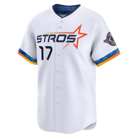 Youth Kai-Wei Teng Houston Astros Limited White 2025 City Connect Jersey - Image 2