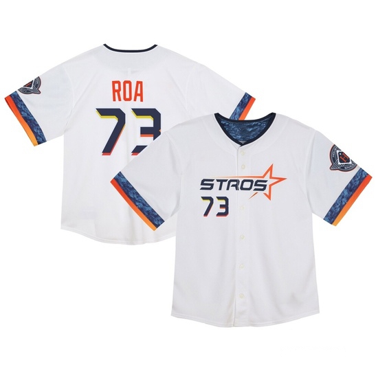Toddler Christian Roa Houston Astros Limited White 2025 City Connect Jersey