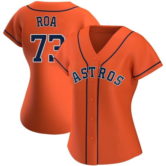 Women's Christian Roa Houston Astros Authentic Orange Alternate Jersey
