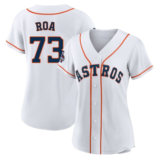 Women's Christian Roa Houston Astros Replica White 2022 World Series Champions Home Jersey