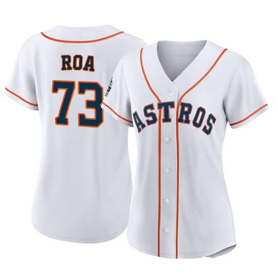 Women's Christian Roa Houston Astros Replica White 2022 World Series Home Jersey