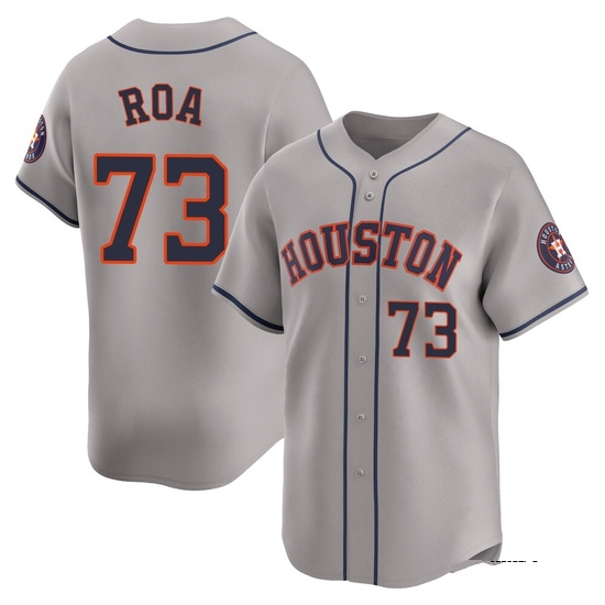 Youth Christian Roa Houston Astros Limited Gray Away Jersey