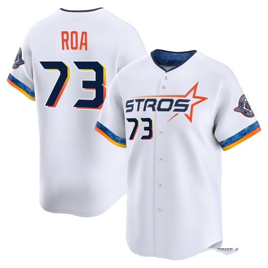 Youth Christian Roa Houston Astros Limited White 2025 City Connect Jersey