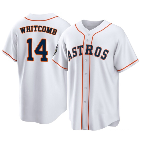 Men's Shay Whitcomb Houston Astros Replica White 2022 World Series Home Jersey