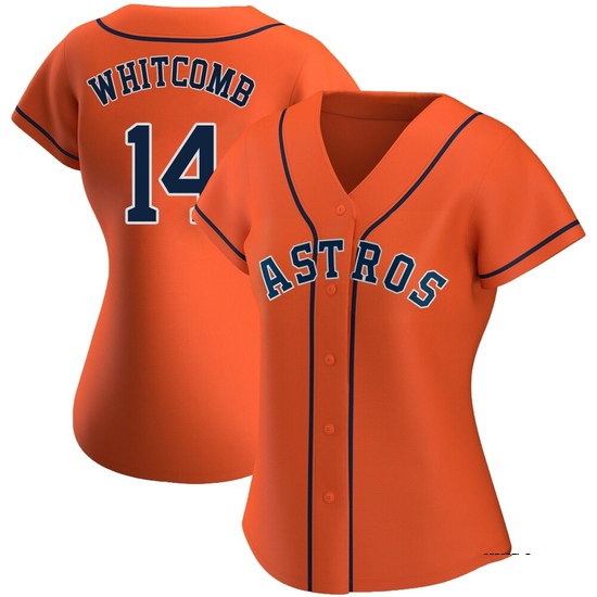 Women's Shay Whitcomb Houston Astros Authentic Orange Alternate Jersey