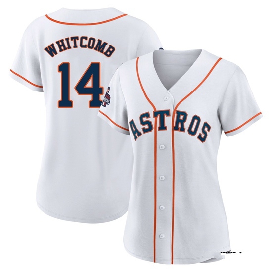 Women's Shay Whitcomb Houston Astros Replica White 2022 World Series Champions Home Jersey