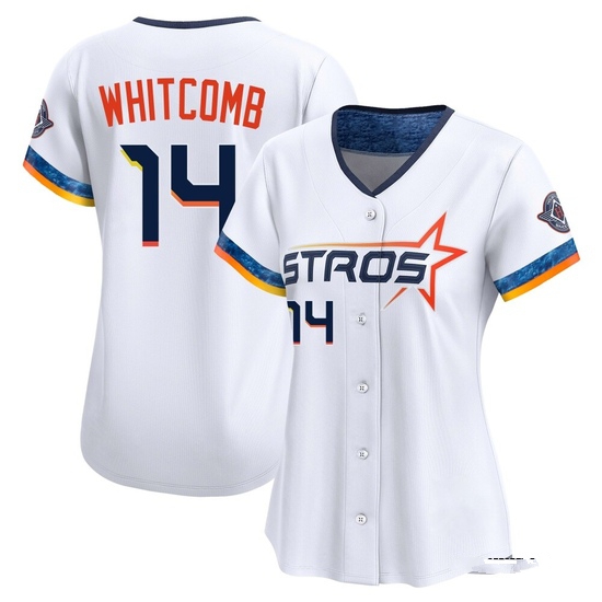 Women's Shay Whitcomb Houston Astros Limited White 2025 City Connect Jersey