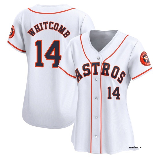 Women's Shay Whitcomb Houston Astros Limited White Home Jersey