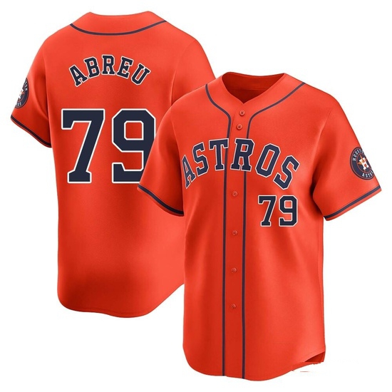 Youth Jose Abreu Houston Astros Limited Orange Alternate Jersey
