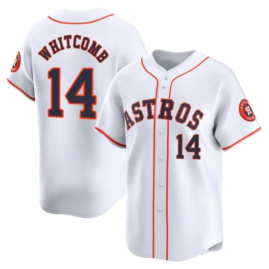 Youth Shay Whitcomb Houston Astros Limited White Home Jersey