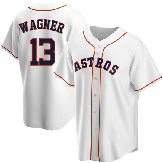 Men's Billy Wagner Houston Astros Replica White Home Jersey