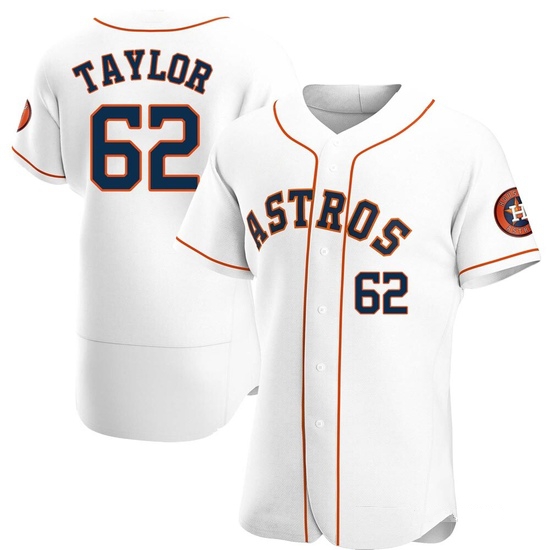 Men's Blake Taylor Houston Astros Authentic White Home Jersey