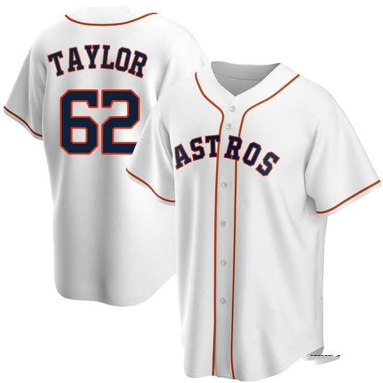 Youth Blake Taylor Houston Astros Replica White Home Jersey