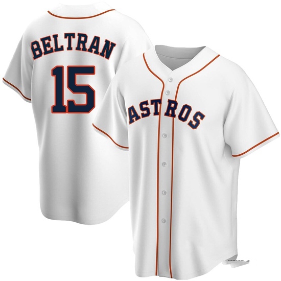 Youth Carlos Beltran Houston Astros Replica White Home Jersey